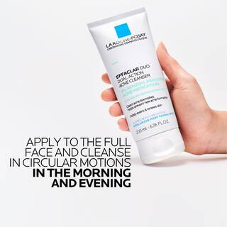 Effaclar Dual Action Acne Face Wash With 4_ Benzoyl Peroxide